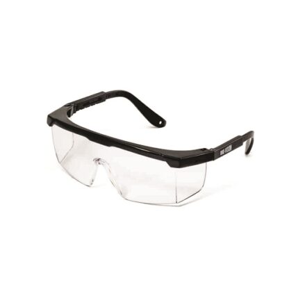 Safety Specs - Euro - Clear- Adjustable Frame