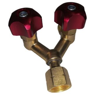 TAURUS ACY Y PIECE WITH VALVE 3/8