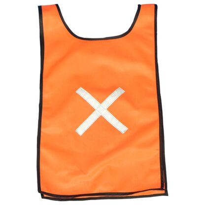 MASTER ORANGE REFLECTIVE MAXI BIB