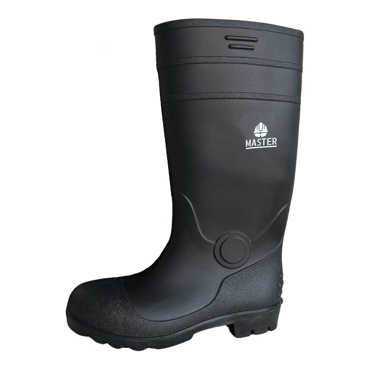 MASTER GUM BOOT - BLACK STC MID SOLE - SIZE UK7/EU41