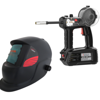 iWELD MIG-120XP SYNERGIC HANDHELD SPOOL GUN WELDER PRO COMBO SET
