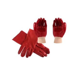 MASTER PVC RED GLOVE