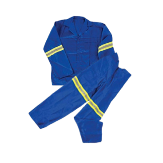 MASTER ROYAL BLUE CONTI SUIT TWO PIECE WITH REFLECTIVE TAPE