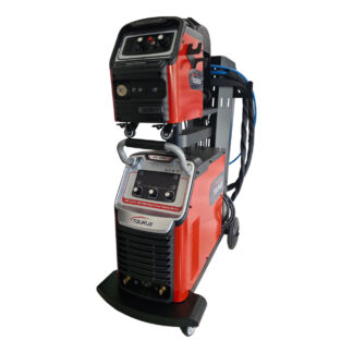 TAURUS MIG500IT MIG/MMA TROLLEY WELDING MACHINE - 500A - 380V + WIRE FEEDER + BZ40 TORCH
