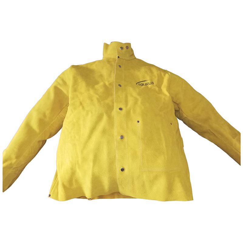 TAURUS PRO GOLD LEATHER WELDERS JACKET - KEVLAR