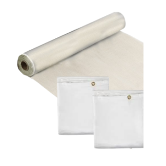 TAURUS WHITE FIBRE-GLASS FIRE BLANKET